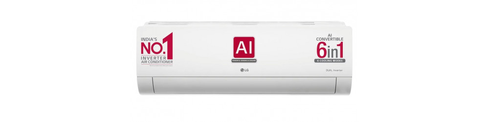 Air conditioner: LG 1.5 Ton 5 Star Rs.41315 to Rs.43490